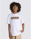 VANS UP IN FLAMES T-SHIRT BOYS - WHITE