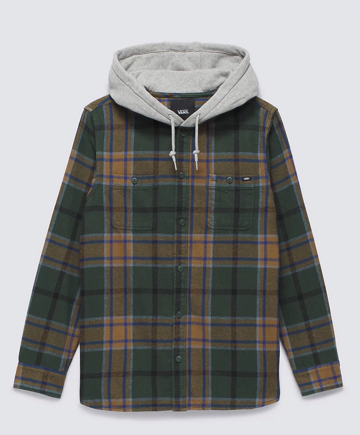 CHEMISE VANS JUNIOR LOPES BOYS - DEEP FOREST