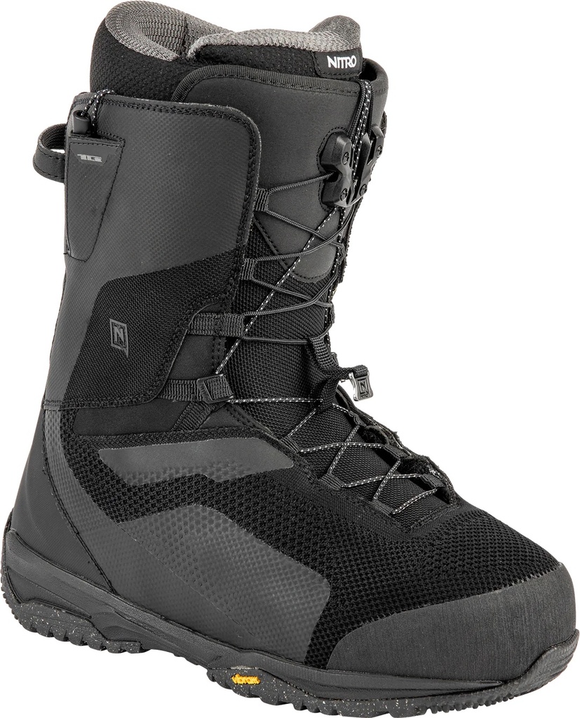NITRO SNOWBOARD BOOTS SKYLAB TLS - TRUE BLACK