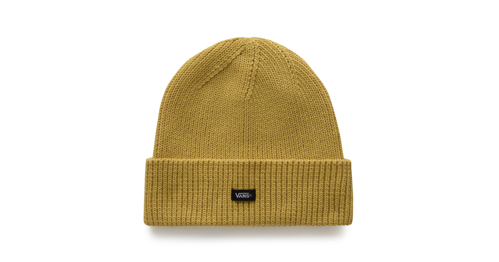 TUQUE VANS POST SHALLOW CUFF BEANIE - OCHRE