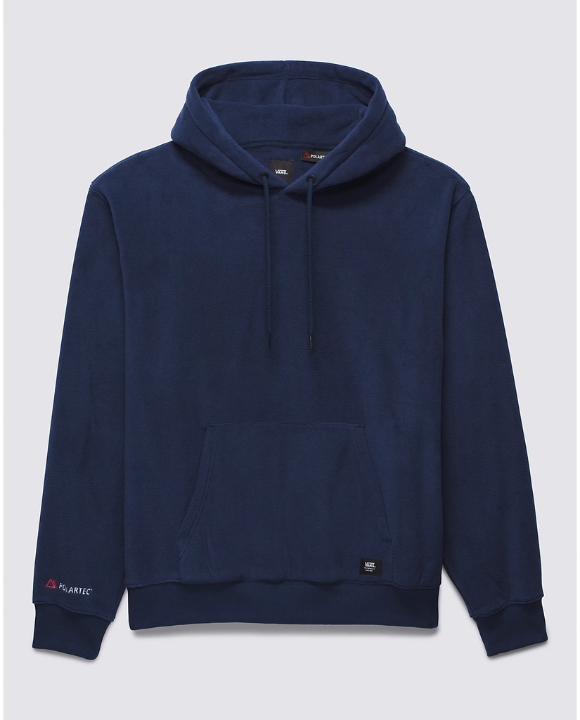 VANS POLARTEC LOOSE PULL OVER HOODIE - DRESS BLUES
