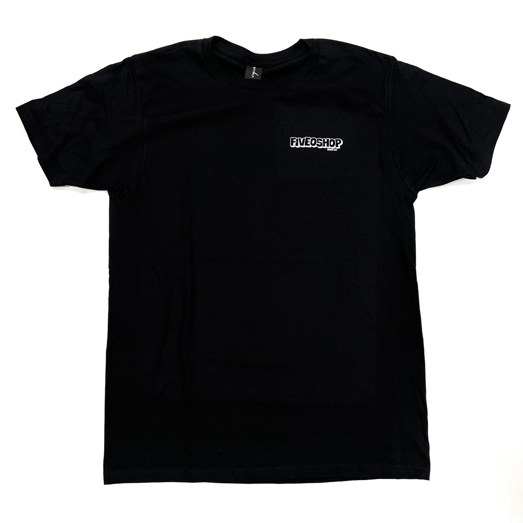 T-Shirt 5-0 Skate Co. - Black