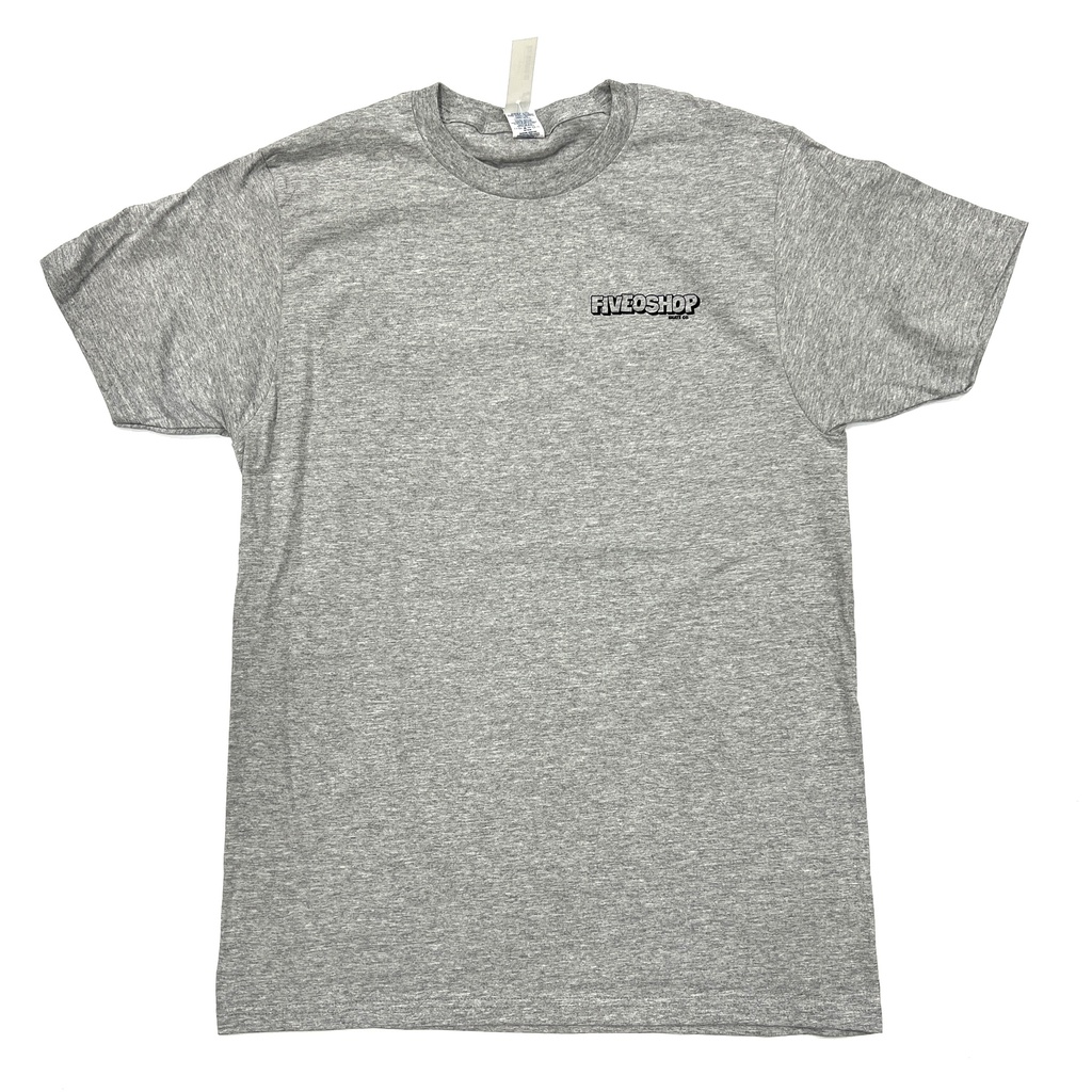 T-Shirt 5-0 Skate Co. - Heather Grey