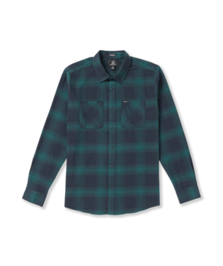 CHEMISE VOLCOM NETASTONE FLANNEL LONG SLEEVE - NAVY