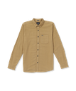 CHEMISE VOLCOM CADEN SOLID LONG SLEEVE - DARK KHAKI