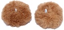 POMPOMS (PAIR) FOR MDXONE BALACLAVAS - BROWN