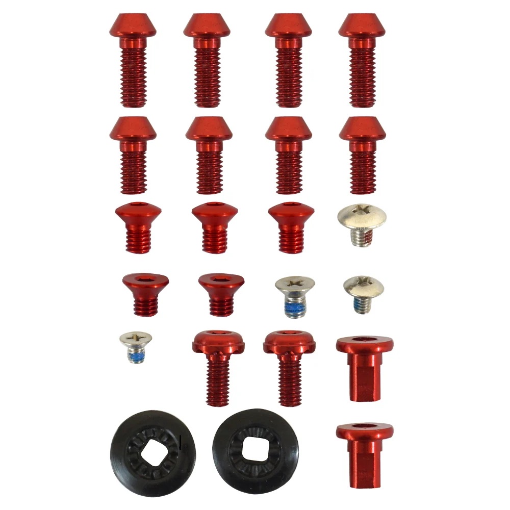 PIÈCES SPARK R&D BINDING HARDWARE PRO KIT - ROUGE