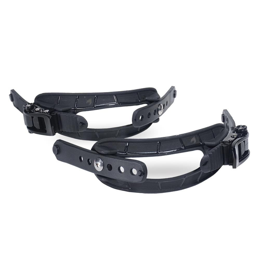 PIÈCES SPARK R&D PILLOW LINE TOE STRAPS - NOIR
