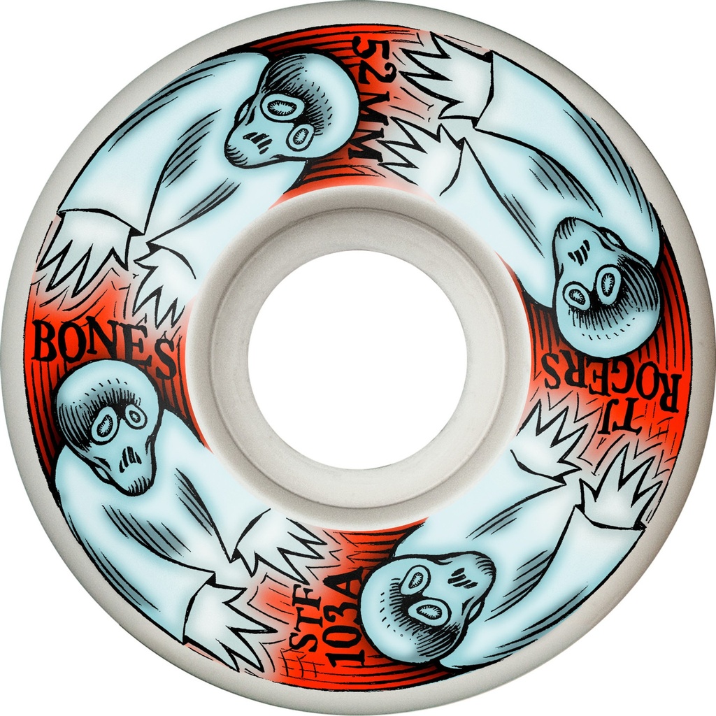 ROUE BONES ROGERS WHIRLING SPECTERS V3 SLIMS 103A 52mm