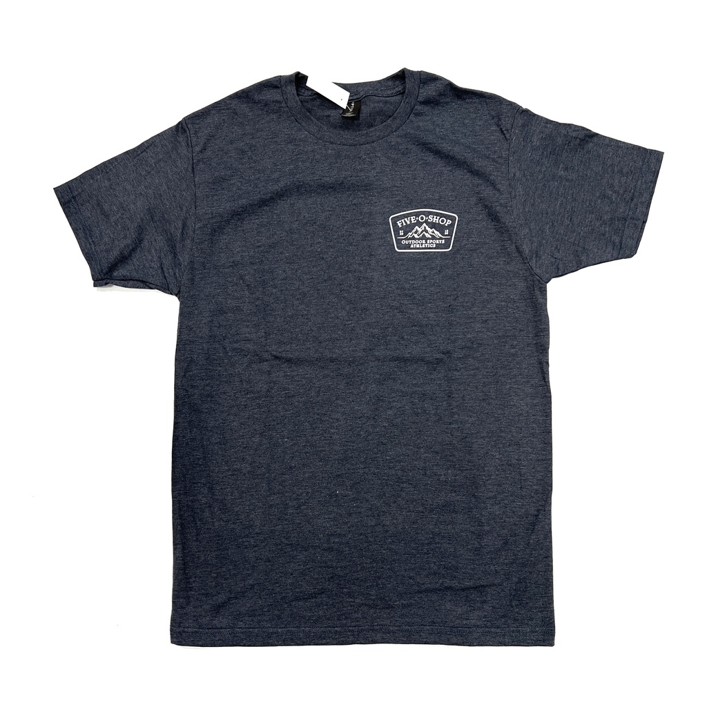 T-Shirt 5-0 Outdoor Sports - Bleu heather