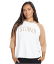T-SHIRT VOLCOM PITCH IT TO ME LONG SLEEVE - MOCHA