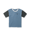 VOLCOM YOUTH OVERGROWN SHORT SLEEVE TEE - STONE BLUE