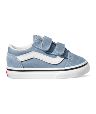 VANS OLD SKOOL V YOUTH - COLOR THEORY/DUSTY BLUE