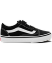 VANS OLD SKOOL V YOUTH - BLACK/WHITE
