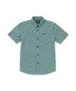 CHEMISE VOLCOM JUNIOR INTERSTONE SHORT SLEEVE - SERVICE BLUE