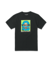 VOLCOM BOYS BREAK IT SHORT SLEEVE TEE - BLACK