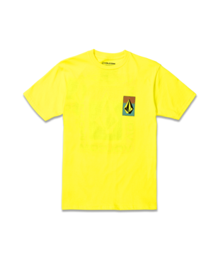 T-SHIRT VOLCOM JUNIOR EXTRACT SHORT SLEEVE TEE - BLAZING YELLOW