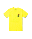 T-SHIRT VOLCOM JUNIOR EXTRACT SHORT SLEEVE TEE - BLAZING YELLOW