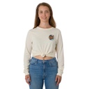 LONG SLEEVE T-SHIRT SANTA CRUZ WAVE DOT POUR FEMME - NATURAL