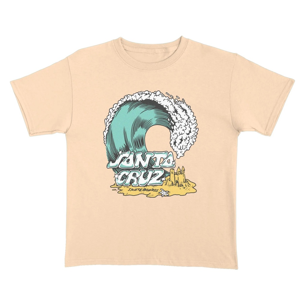 T-SHIRT SANTA CRUZ JUNIOR ONSHORE FRONT - SLATE