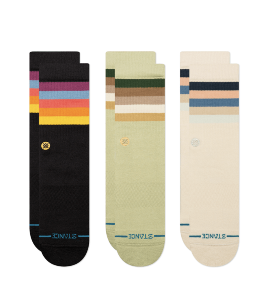 STANCE SOCKS CLASSIC CREW - MALIBOO 3PK