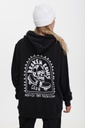 NOTICE THE RECKLESS BROKEN BONES HOODIE - NOIR