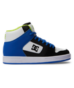 SOULIER DC ENFANT MANTECA HI - NOIR/BLEU/VERT