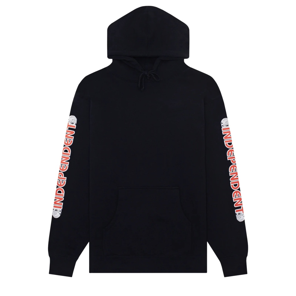 HOCKEY X INDY HALF MASK HOODIE -BLACK