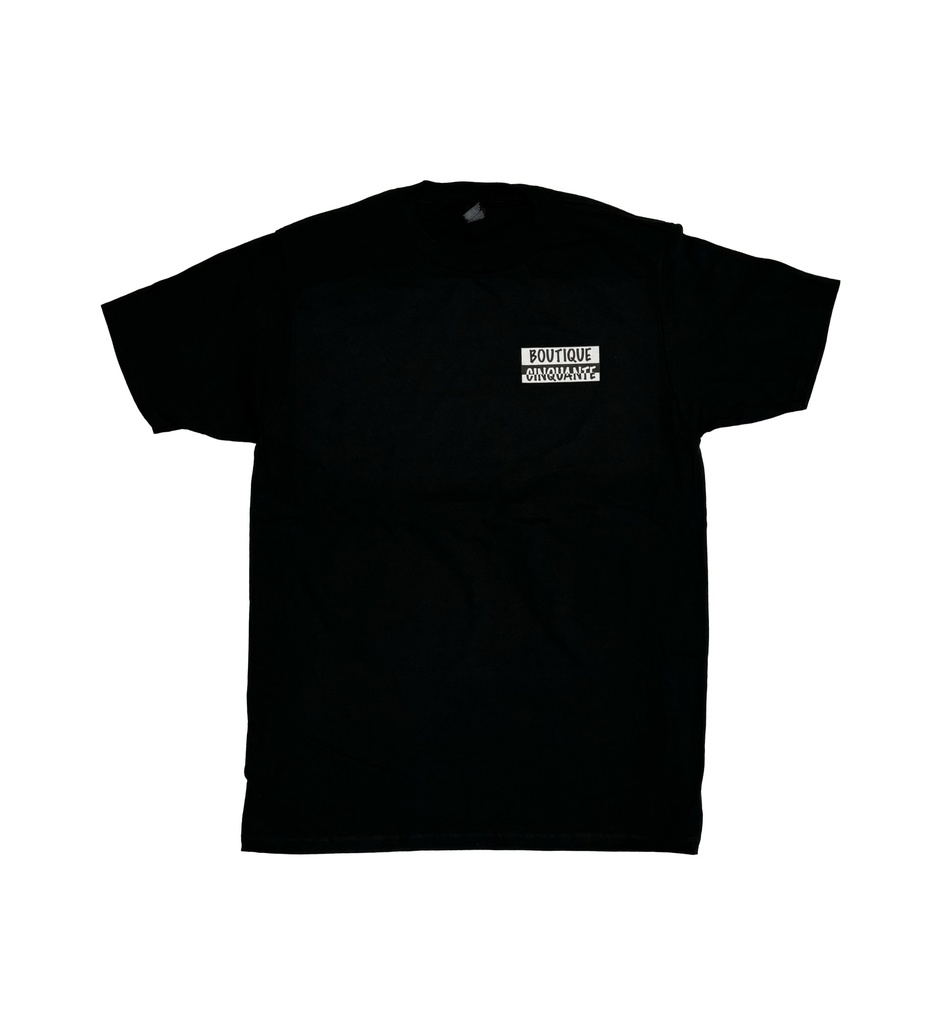 T-Shirt 5-0 Cinquante -  Noir 