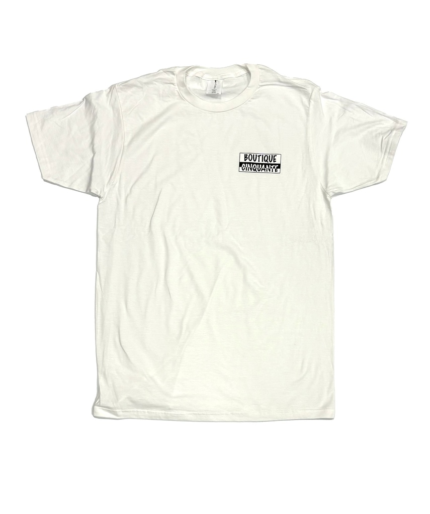 T-Shirt 5-0 Cinquante -  White