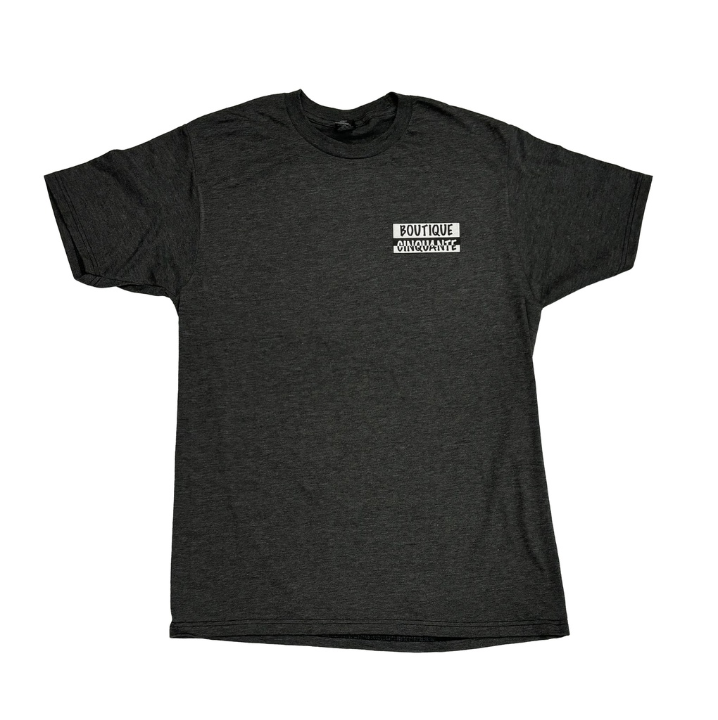T-Shirt 5-0 Cinquante - Charcoal Heather