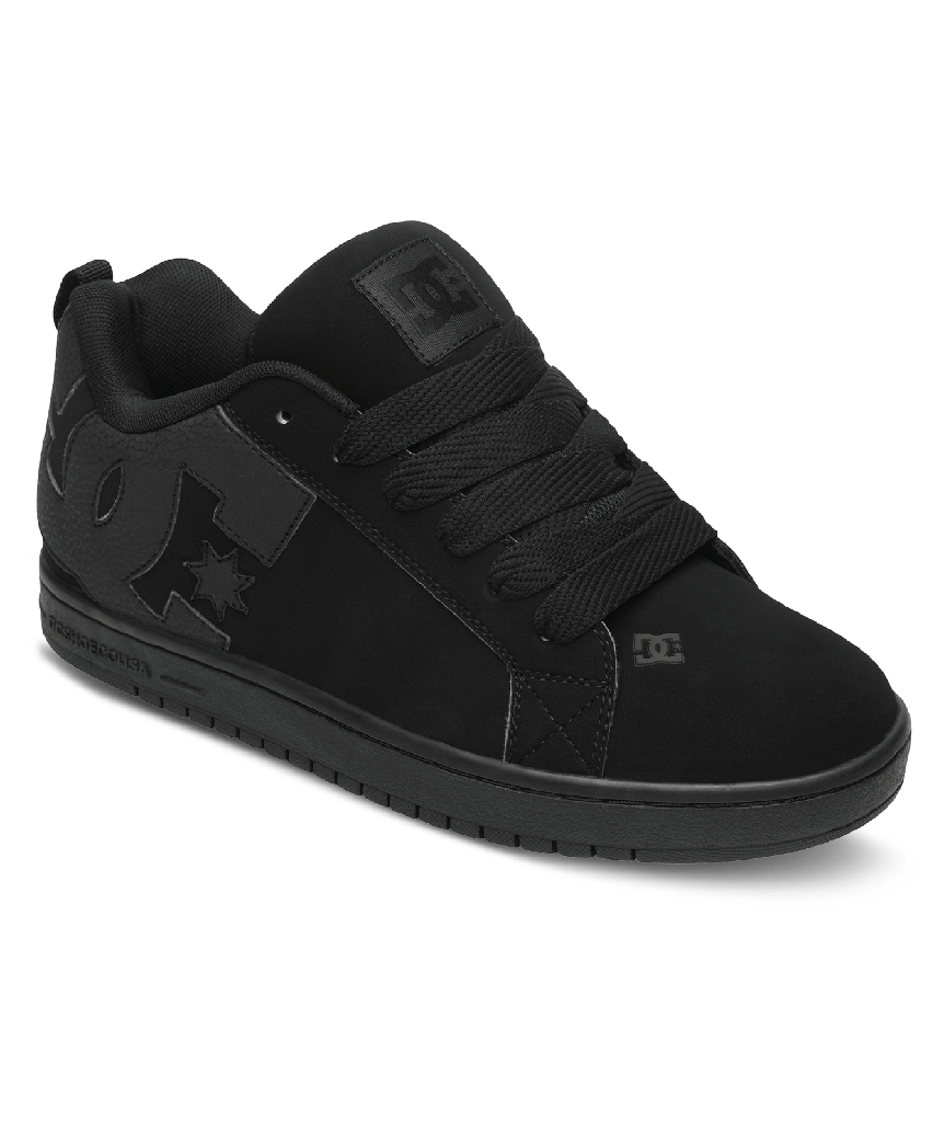 DC COURT GRAFFIK SHOES BLACK/BLACK/BLACK