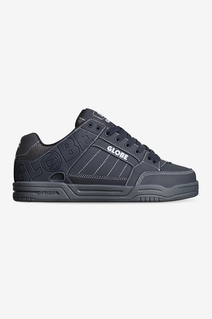 GLOBE TILT SHOES - EBONY/STITCH