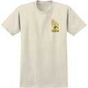 T-SHIRT ANTIHERO FLAME PIGEON SHORT SLEEVE TEE - NATURAL