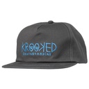 CASQUETTE KROOKED EYES SNAPBACK - SILVER BLUE