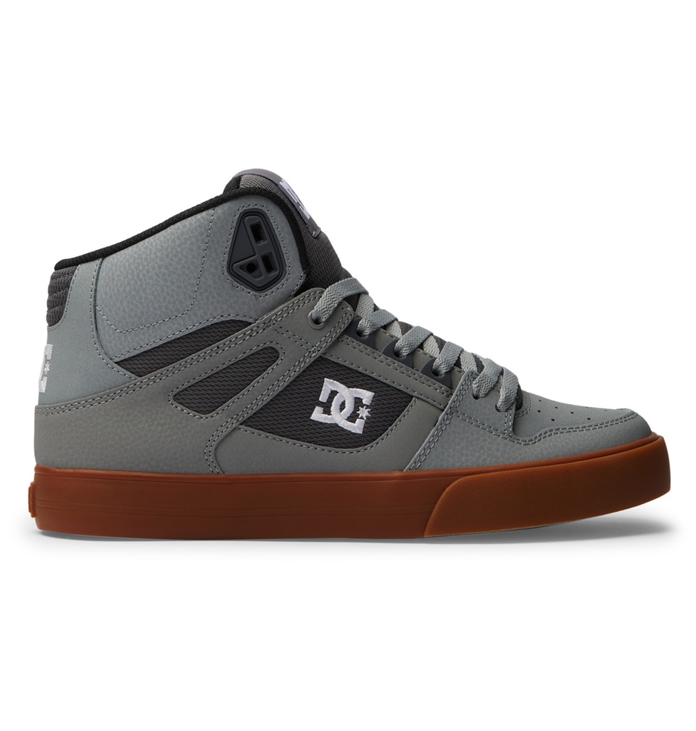 DC SHOES PURE HIGH TOP WC - GREY/GUM