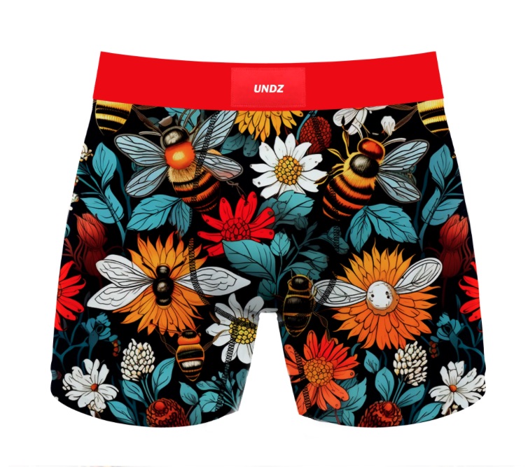 BOXER UNDZ CLASSIC FLOWERS AND BEES