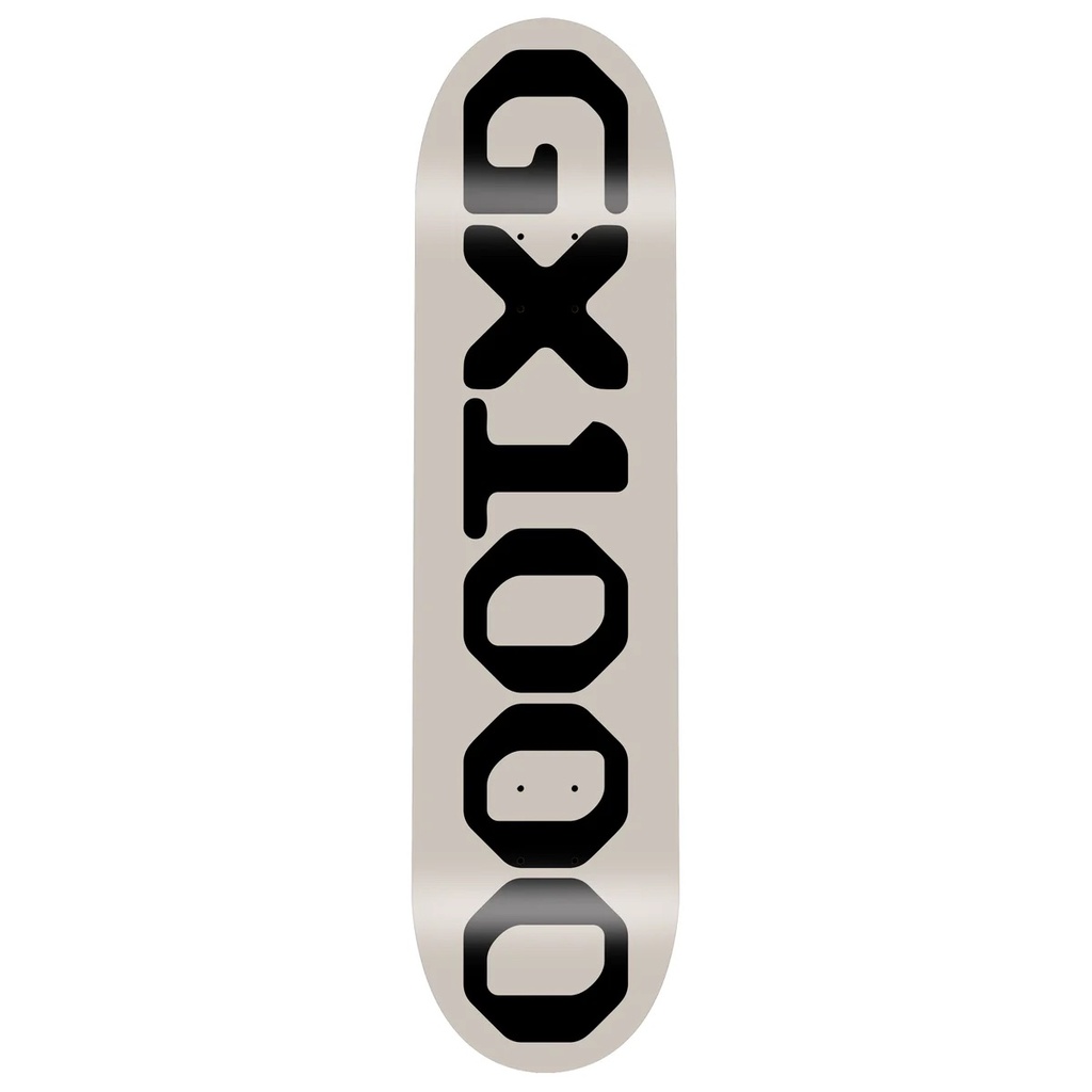 GX1000 DECK OG LOGO GRAY -  8.25''