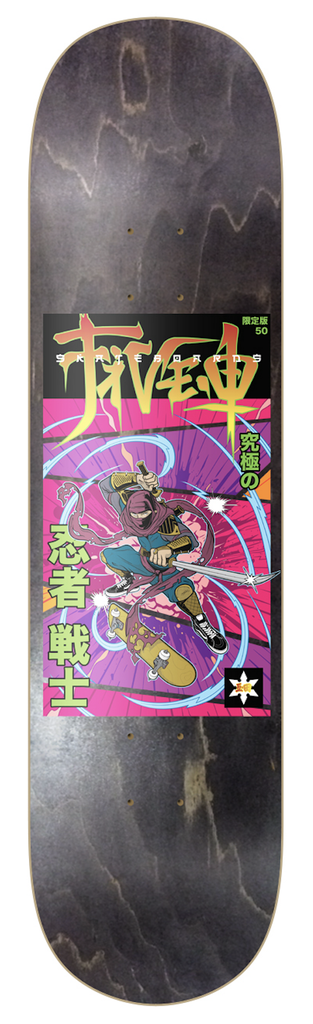 Deck 5-0 Manga Black - 8.375