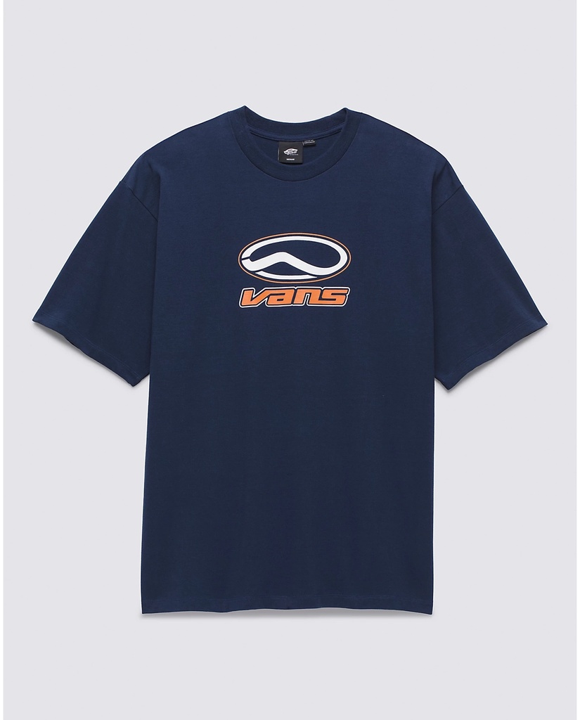 T-SHIRT VANS OFF THE WALL II LOOSE SKATE CLASSICS TEE - DRESS BLUES