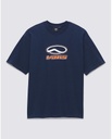 T-SHIRT VANS OFF THE WALL II LOOSE SKATE CLASSICS TEE - DRESS BLUES