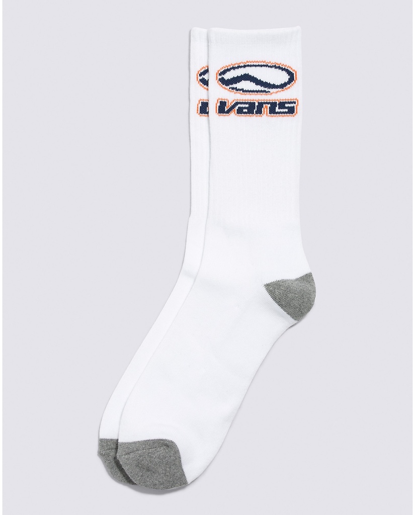 VANS 106 SKATE CLASSICS CREW SOCKS - WHITE