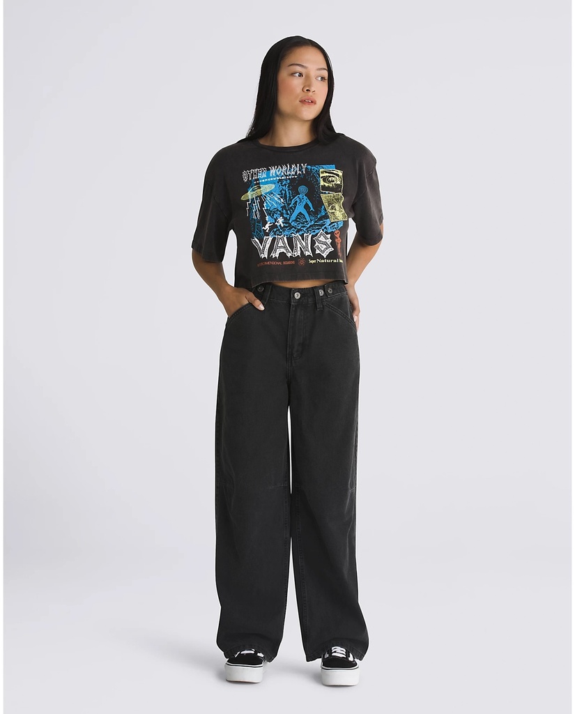 PANTALON VANS CURBSIDE POUR FEMME - NOIR