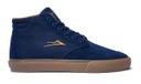 LAKAI SKATE SHOES RILEY 3 HIGH - NAVY/GUM/SUEDE