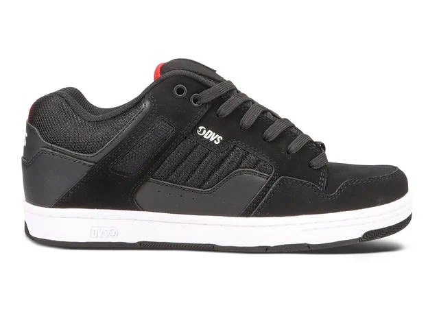 DVS ENDURO 125 SHOES - BLACK/WHITE/RED