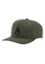 CASQUETTE NIXON DEEP DOWN FLEX FIT ATHLETIC FIT - OLIVE/NOIR