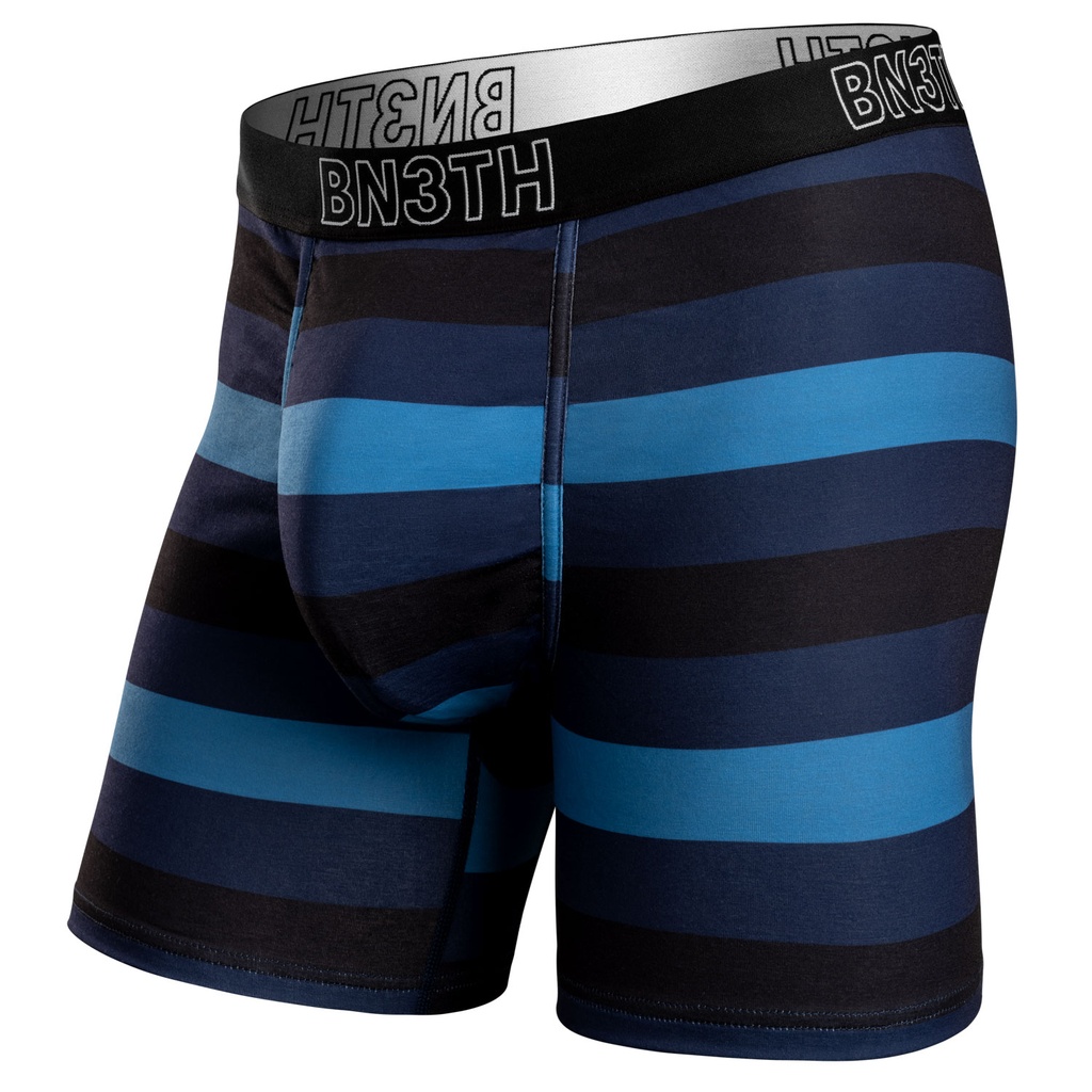 BOXER BN3TH INCEPTION BOXER BRIEF - TRICOLOR STRIPE-DEEP