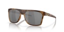 OAKLEY LEFFINGWELL SUNGLASSES MATTE BROWN TORTOISE W/ PRIZM BLACK POLARIZED