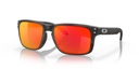 OAKLEY HOLBROOK SUNGLASSES BLACK CAMO W/ PRIZM RUBY
