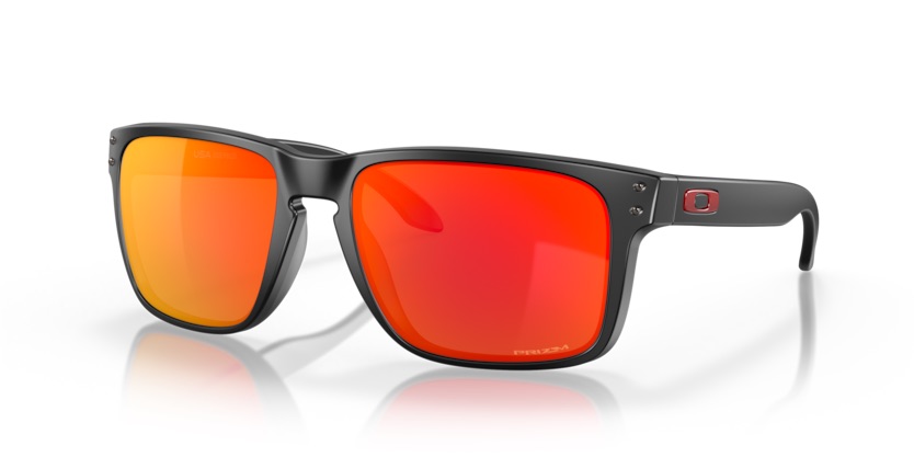 LUNETTE OAKLEY HOLBROOK XL MATTE BLACK W/ PRIZM RUBY